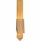 Ekena Millwork Eugene Rough Sawn Timber Gable Bracket, Western Red Cedar, 60"W x 10"H x 2"D x 4"F, 4/12 Pitch GBW060X10X0204EUG00RWR - alternate 2